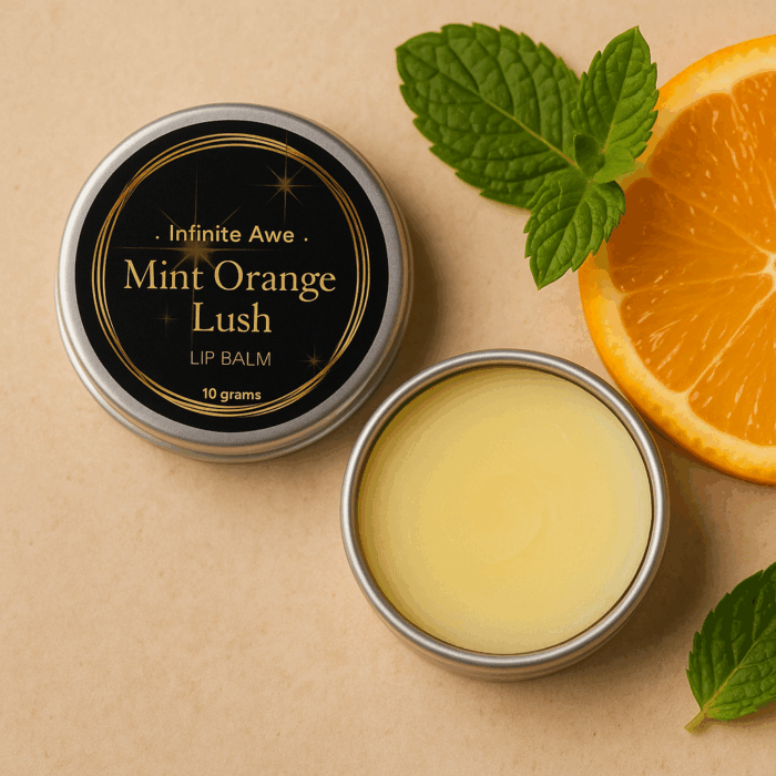 Mint Orange Lush Lip Balm